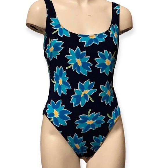 Jantzen Other - Y2k vintage Jantzen retro floral one piece bathing suit women’s size 12